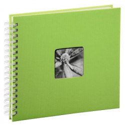 Album Pegar Spiral 28x24 50P Fine Art Kiwi/Blanco