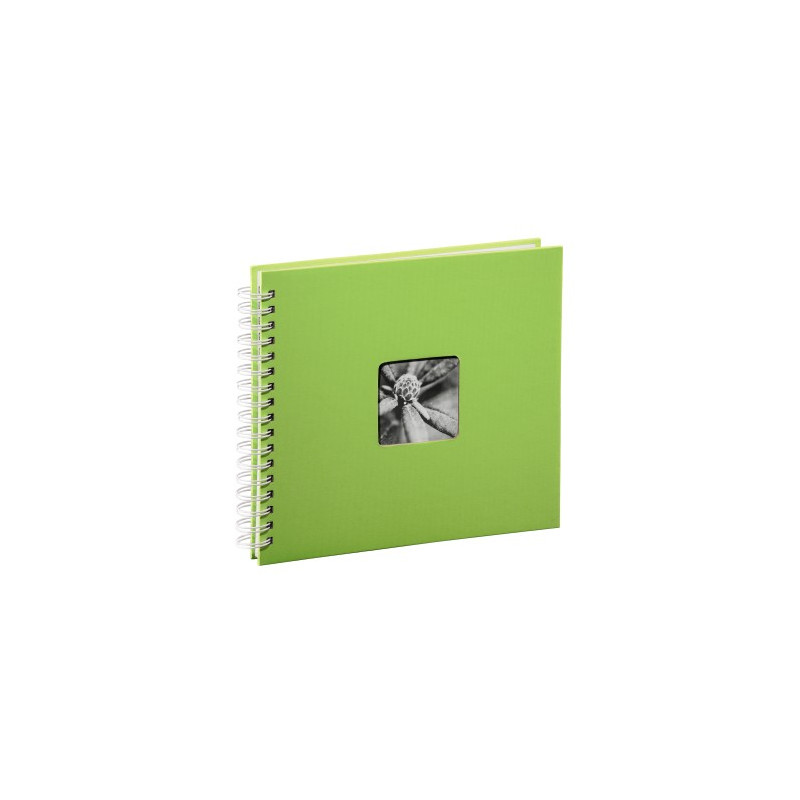 Album Pegar Spiral 28x24 50P Fine Art Kiwi/Blanco Album Pegar Spiral 28x24 50P Fine Art Kiwi/Blanco