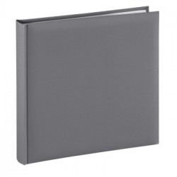Album Pegar 30x30 80P Fine Art Jumbo Gris Pág Blan