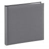 Album Pegar 30x30 80P Fine Art Jumbo Gris Pág Blan