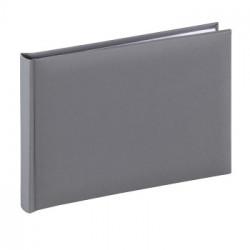 Album Pegar 24x17 36P Fine Art Gris Páginas Blan