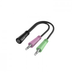 Adaptador 2xJack 3 5mm M-Jack 3 5mm H