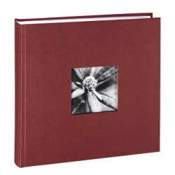 Album Pegar 30x30 100P Fine Art Burdeos/Blanco