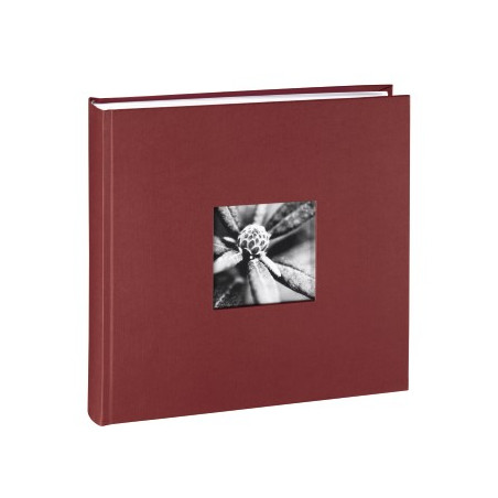 Album Pegar 30x30 100P Fine Art Burdeos/Blanco
