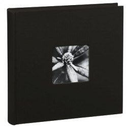 Album Pegar 30x30 100P Fine Art Negro Páginas Negr