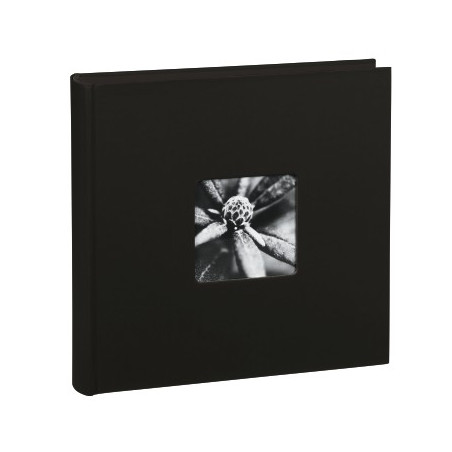 Album Pegar 30x30 100P Fine Art Negro Páginas Negr