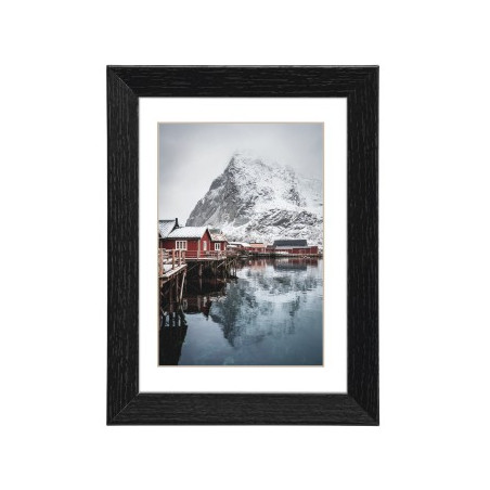 Marco MDF/Negro 10x15 OSLO