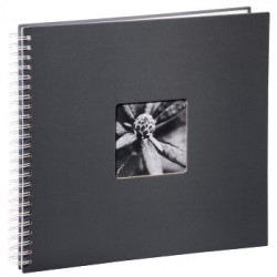 Album Pegar Spiral 36x32 50P Fine Art Gris/Blanco