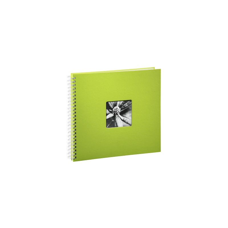 Album Pegar Spiral 36x32 50P Fine Art Kiwi/Blanco