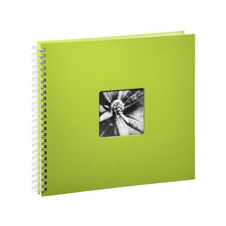 Album Pegar Spiral 36x32 50P Fine Art Kiwi/Blanco