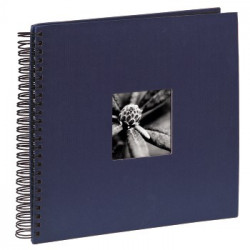 Album Pegar Spiral 36x32 50P Fine Art Azul Pág Neg