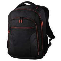 Mochila Foto Miami 190 Negro/Rojo