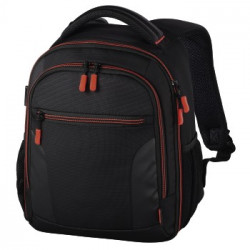 Mochila Foto Miami 150 Negro/Rojo