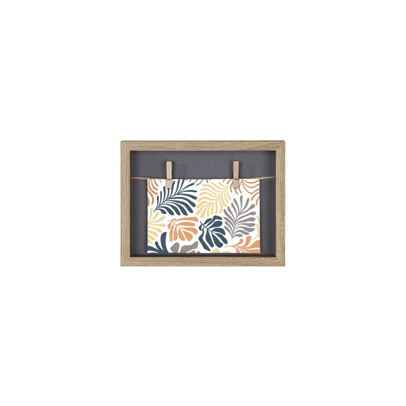 Porta Fotos MDF Roble 16 5x21 5 cm Gallery Muro Porta Fotos MDF Roble 16 5x21 5 cm Gallery Muro