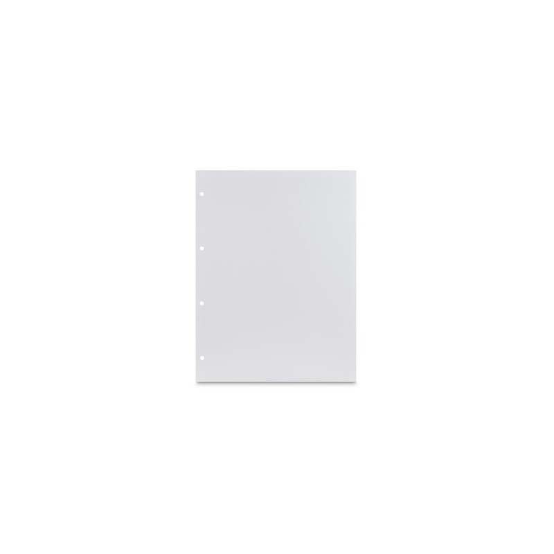 Hoja p/Foto 23 3 x 31cm 25 Uds  blanco
