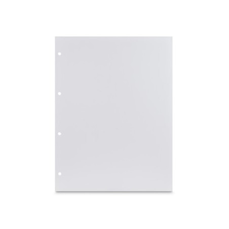 Hoja p/Foto 23 3 x 31cm 25 Uds  blanco