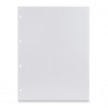 Hoja p/Foto 23 3 x 31cm 25 Uds  blanco