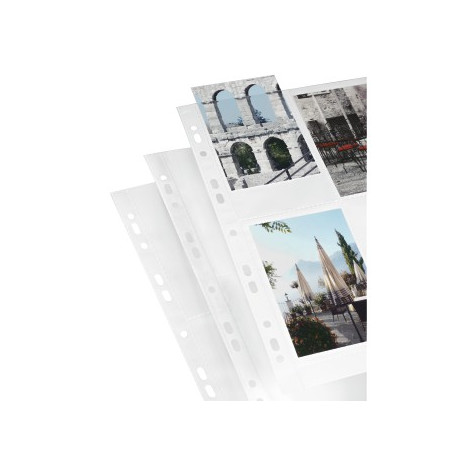 Hoja foto fundas A4 10x15 Blanca 10u