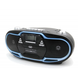 Estéreo Portátil Boombox CD Reproductor de Casete 