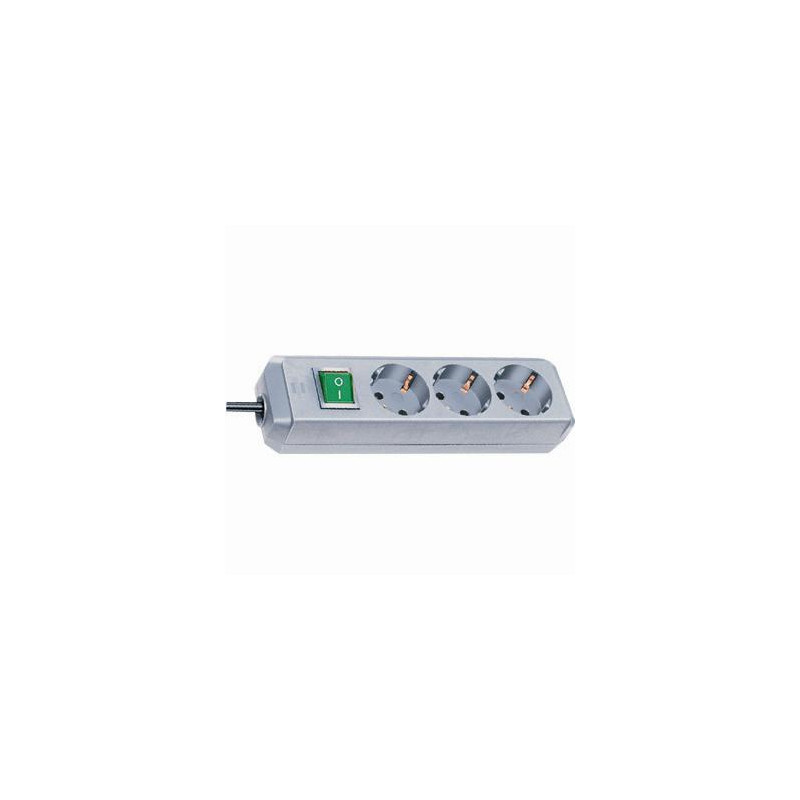 REGLETA ECO GRIS TOMAS   INTERRUPTOR 1 5M