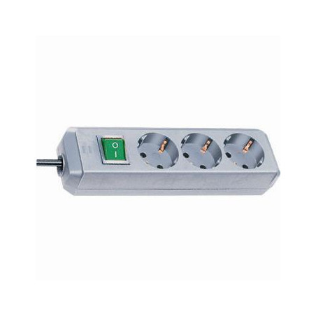 REGLETA ECO GRIS TOMAS   INTERRUPTOR 1 5M