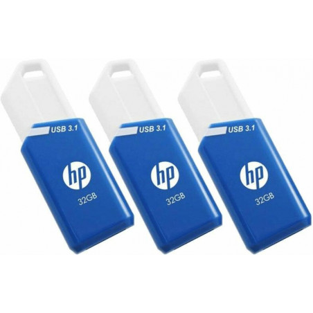 pack usb 32gb 3 1 hp 3azul