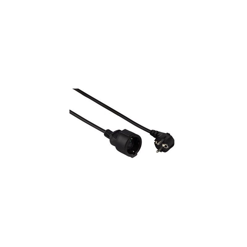 Cable alargador Schucko 10m Negro