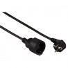 Cable alargador Schucko 10m Negro