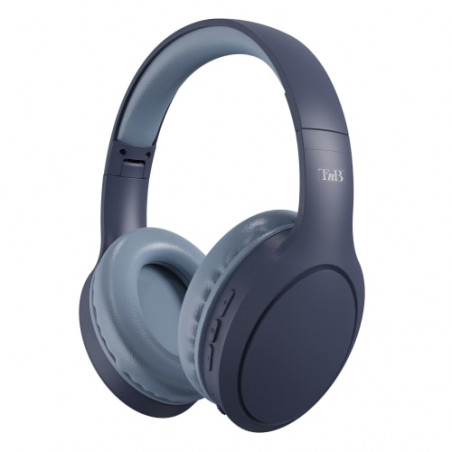 Auriculares Bluetooth azul