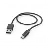 cable USB Type A-USB-C 1m negro