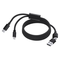 CABLEMagnético  Conexión  USB  Tipo C y Lightning 