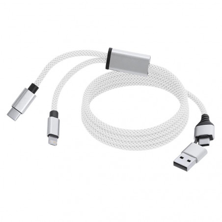 CABLEMagnético  Conexión  USB  Tipo C y Lightning 