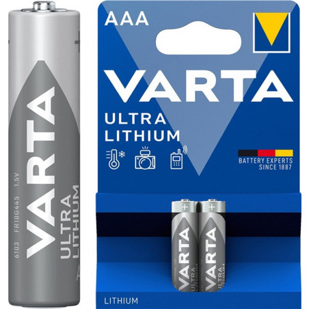 Pilas FR03/AAA  Micro  2 uds  en blíster VARTA