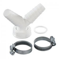 Xavax Conector en Y para mangueras de desagüe  con