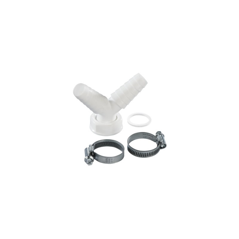 Xavax Conector en Y para mangueras de desagüe  con