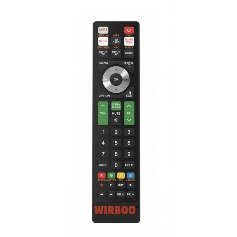 mando tv universal Panasonic WIRBOO