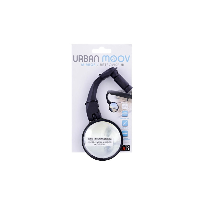 TNB Espejo Retrovisor para Manillar de Bicicleta