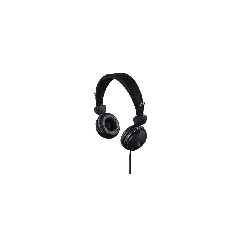 Auriculares Fun Music Cable OnEar Negro Auriculares Fun Music Cable OnEar Negro