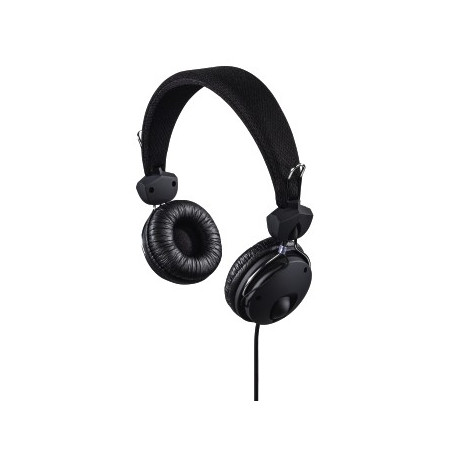 Auriculares Fun Music Cable OnEar Negro