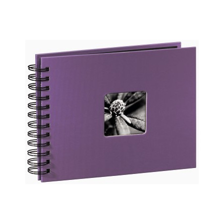 ALBUM PEGAR 24X17 50P FINE ART PURPURA
