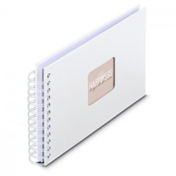 Album Fine Art Spiral 24x17/50W white
