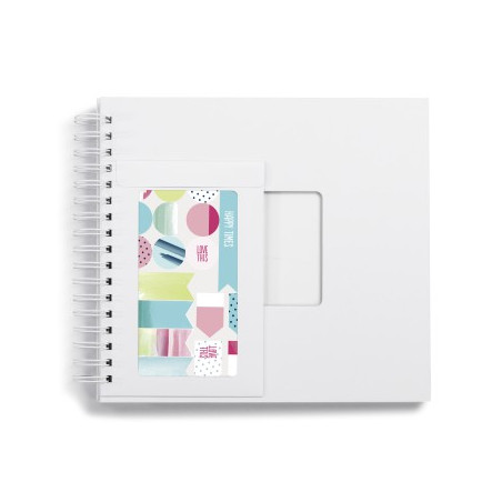 Set Creativo Album pegar 28x24 50P Blanco