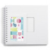 Set Creativo Album pegar 28x24 50P Blanco