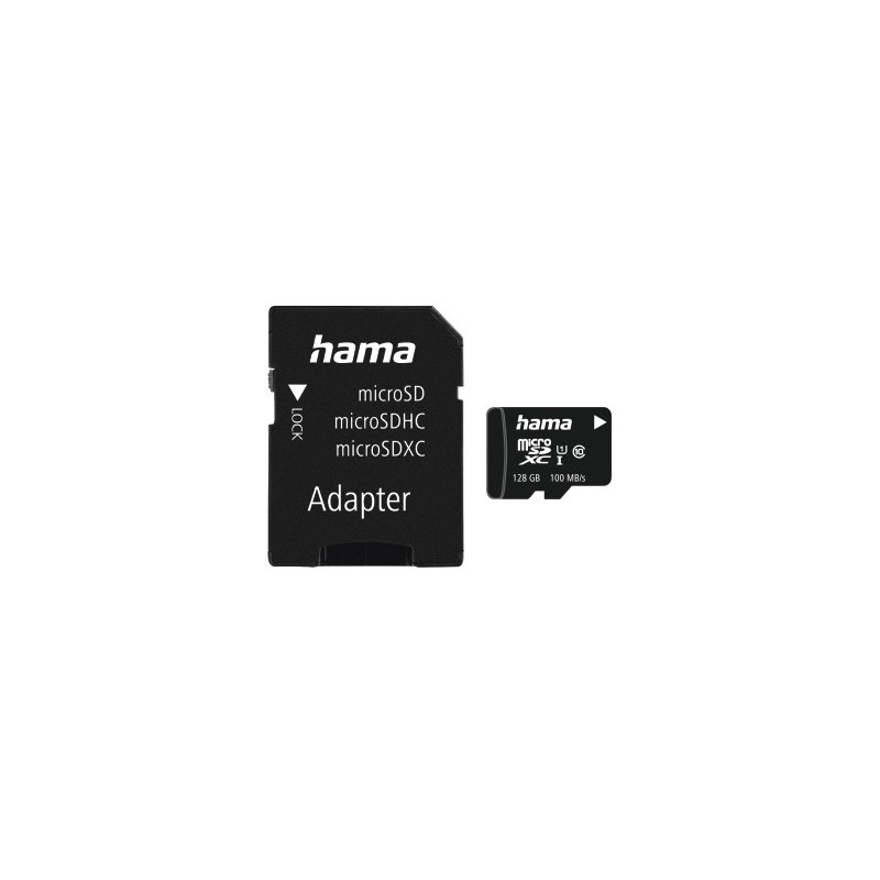 MEMORIA mSDXC 128GB C10 UI V10 100MB/s  A HAMA