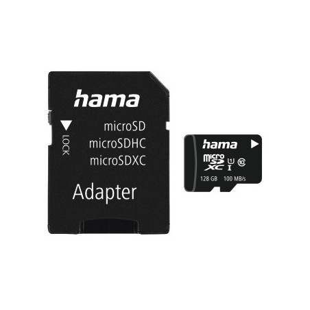 MEMORIA mSDXC 128GB C10 UI V10 100MB/s  A HAMA