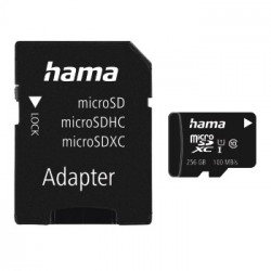 MEMORIA mSDXC 256GB C10 UI V10 100MB/s  A HAMA