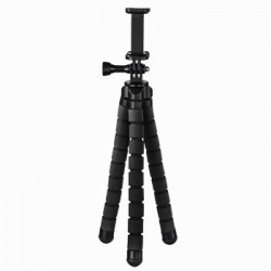 Mini Trípode SmartPhoto ``Flex´´ 26cm Negro 