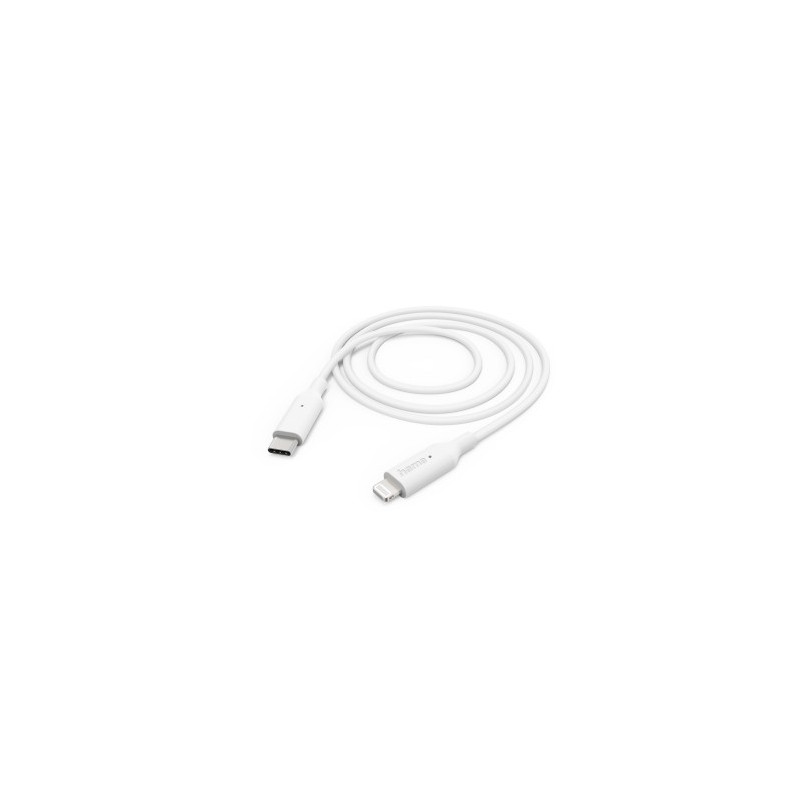 Cable USB C - Lightning 2 0 480Mbt/s 60W 1m Blanco