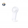 Ventilador de mano con enganche Blanco