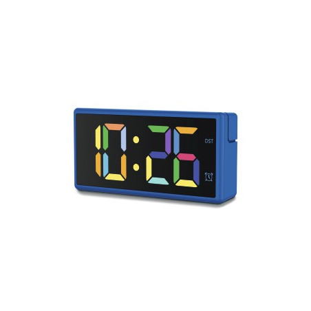 Reloj Despertador Digital Azul  Ibiza